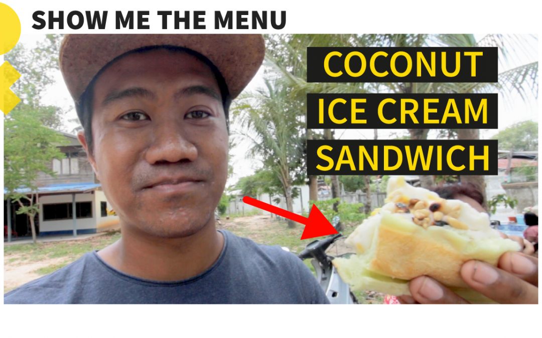 Crazy Thai Food: Coconut Ice Cream Sandwich